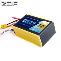 zdf 12s 44 4v 10000mah 20c max 40c special lipo battery for model aircraft plant protection machine quadcopter airplane drone