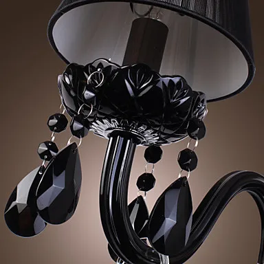 Настенный светильник Arandela светодиодный с черным кристаллом|led wall light lamp|wall lampled |