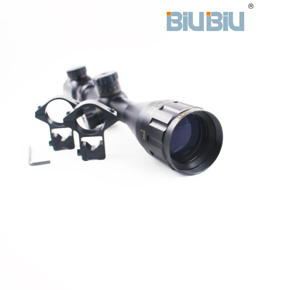 BIUBIU 4-16X44 Тактический прицел Оптический Снайпер олень охотничьи прицелы Airgun