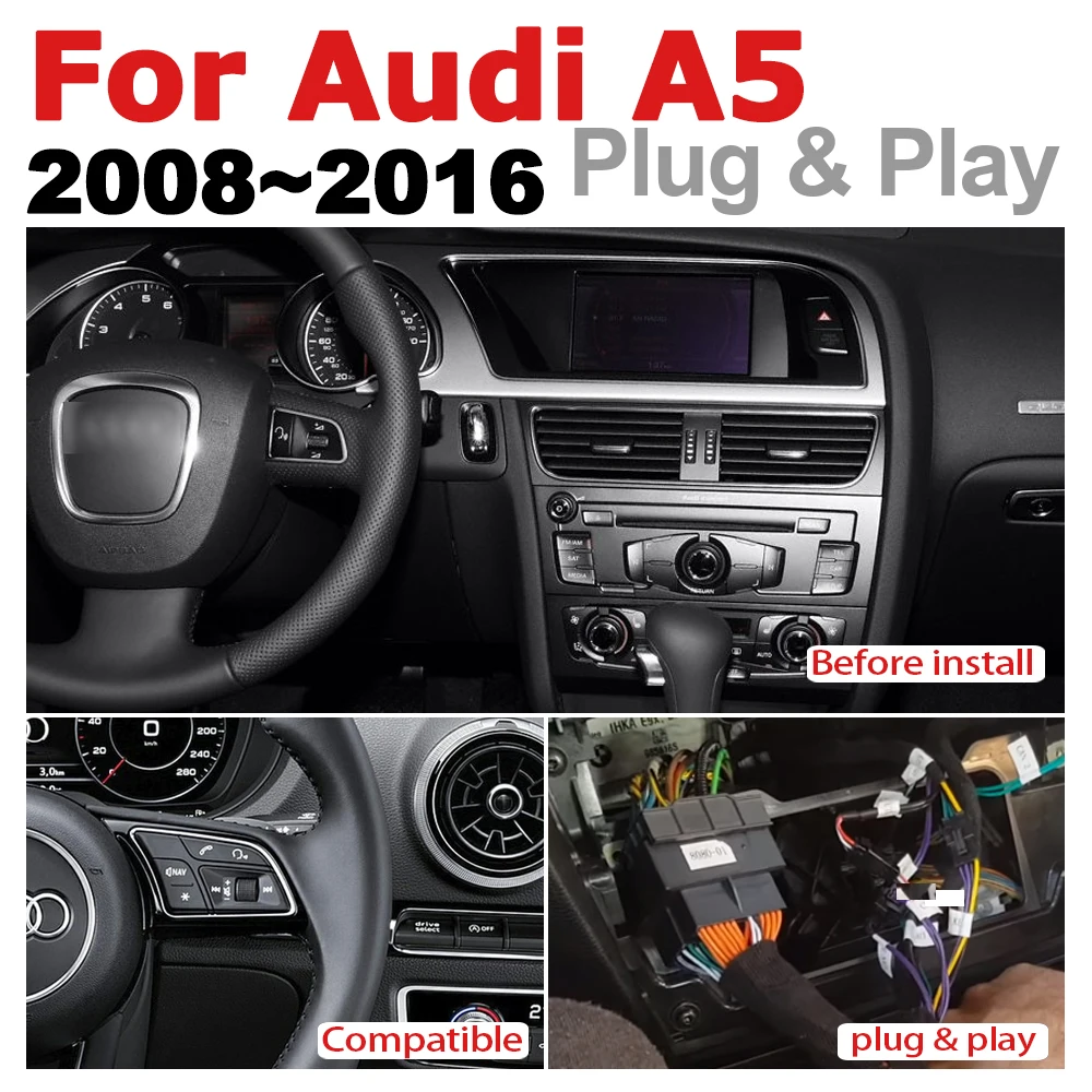 Автомагнитола 2 din gps Android навигация для Audi A5 8T 8F 2008~ MMI AUX Стерео Мультимедиа сенсорный экран стиль