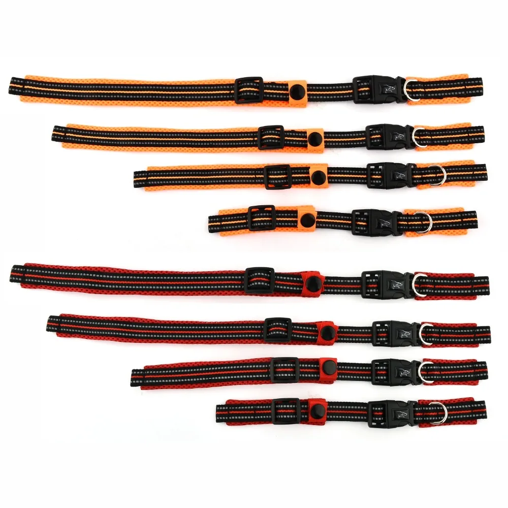 Сменный ошейник для собак DB400 нейлоновые светоотражающие ошейники домашних