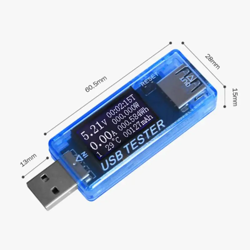 4-30 в 0-5A многофункциональный детектор отображает ток USB ток тестер напряжения метр для iPhone Android телефон измерения инструмент для ремонта
