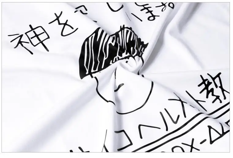 Новинка; Mob Psycho 100 T shirtAnime Kageyama Shigeo; костюмы для косплея; свободные футболки с короткими рукавами