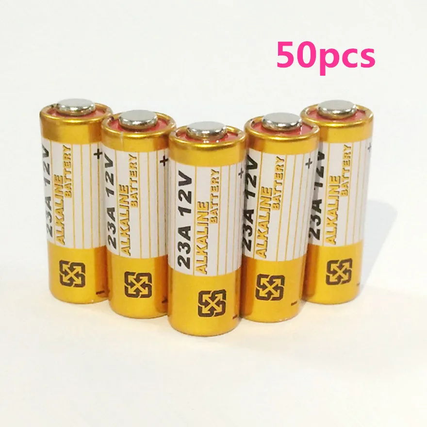 Щелочные батареи 50 шт./лот 12 В 23А 27а 21/23 A23 E23A MN21 пульт дистанционного