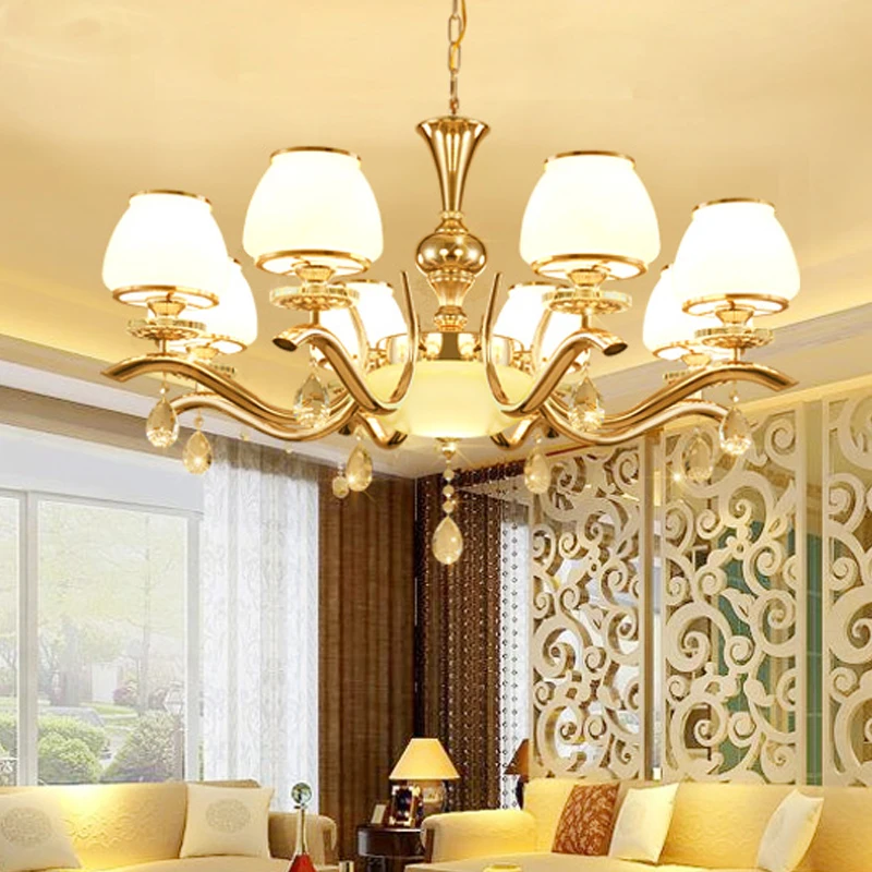 

Modern glass Chandelier Lighting for Dining Room Bedroom Living Room Kitchen