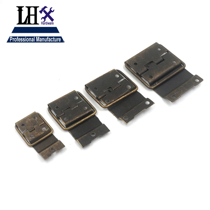 LHX FH-04 LHX аппаратные средства наивысшего качества 10 шт. античный цинковый сплав деревянная Подарочная коробка шарнир печать упаковка для ювелирных изделий DIY Аксессуары