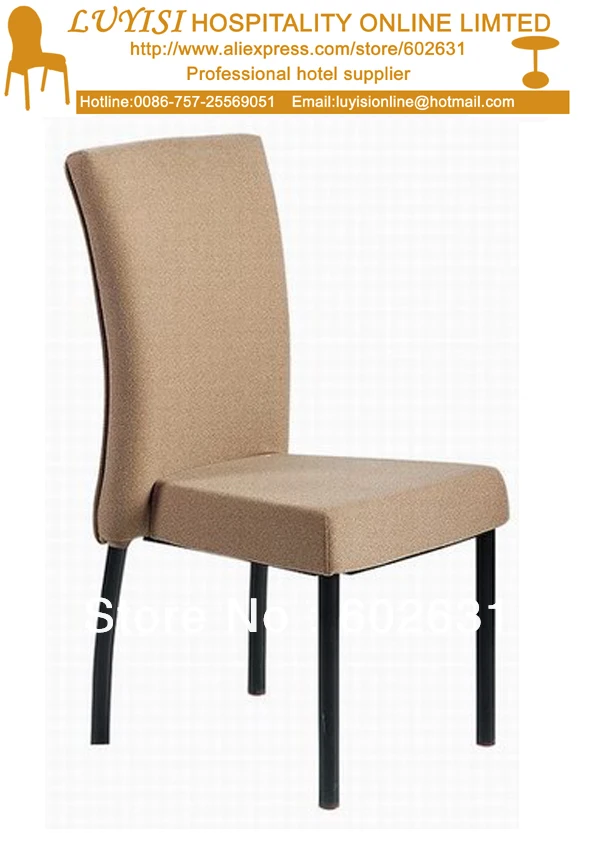 Мягкий алюминиевый обеденный стул LUYISI900 Штабелируемый высокоплотная пена 5 шт. в