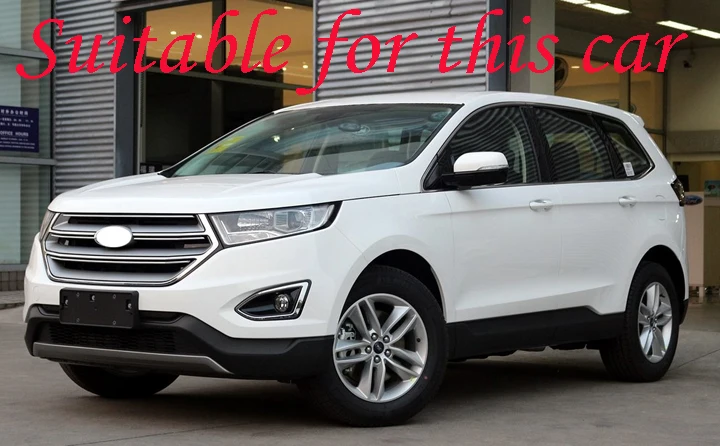 Для Ford Edge 2015 2016 2017 2018 Пластик внешний козырек Vent Оттенки окна Защита от солнца