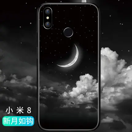 Для Xiaomi mi8 explorer чехол mi8se Чехол 9H анти-Взрывающийся закаленное стекло задняя