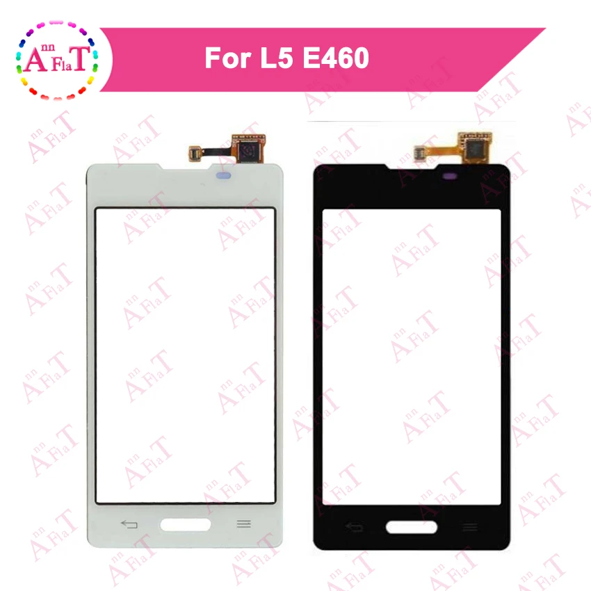 4 0 &quotдля LG Optimus L5 II E460 E450 Сенсорный экран дигитайзер Датчик внешняя стеклянная