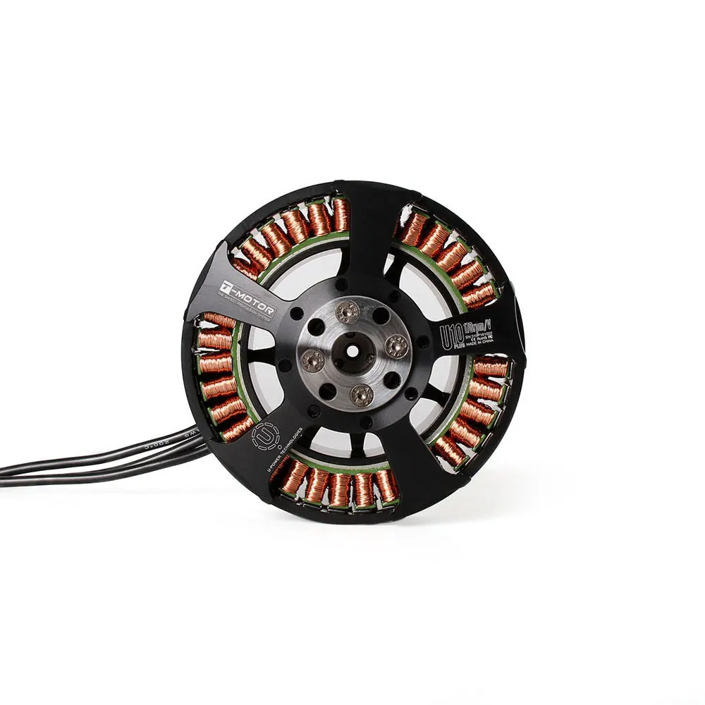 T-Motor U-series Motor U10 Plus KV80 для VTOL Heavy Lift Quadcoptor Multicoptor БПЛА самолет