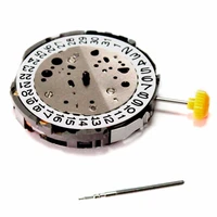 miyota jp25 quartz watch movement with day at 3 position