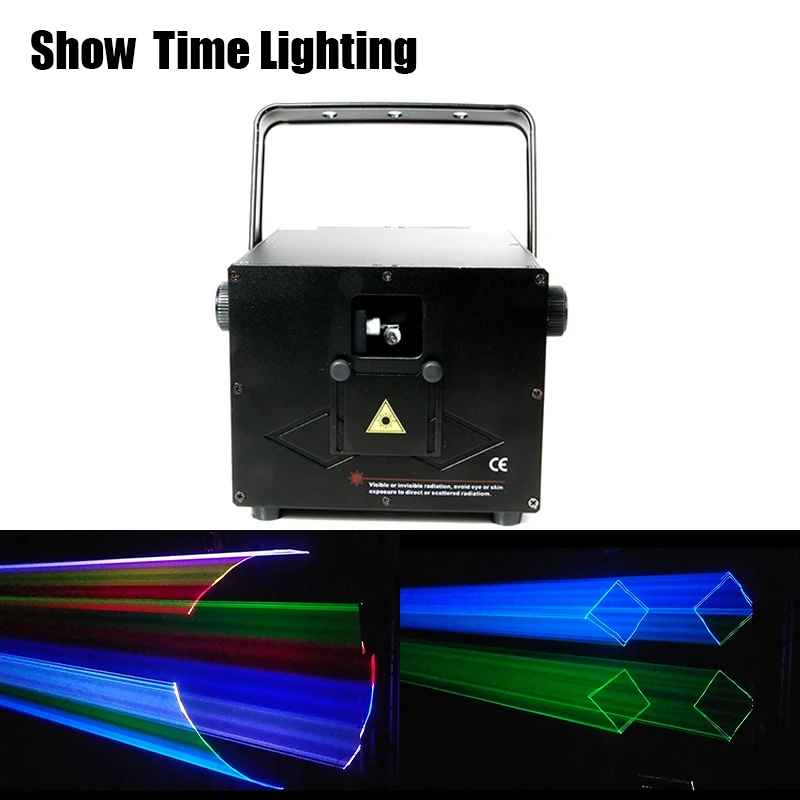 

Show time 1Watt RGB Cartoon Line Laser Animal Flower Dance Scanner Light Home Party DJ Stage Lighting KTV Show laser