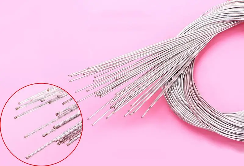 4 шт./лот горный велосипед передний и задний тормозной внутренний кабель из