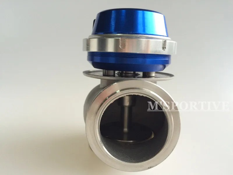 Новые гоночные WG45 Hyper Gate 45 мм Внешние мусорные ворота 14PSI универсальные комплекты~ черный/синий