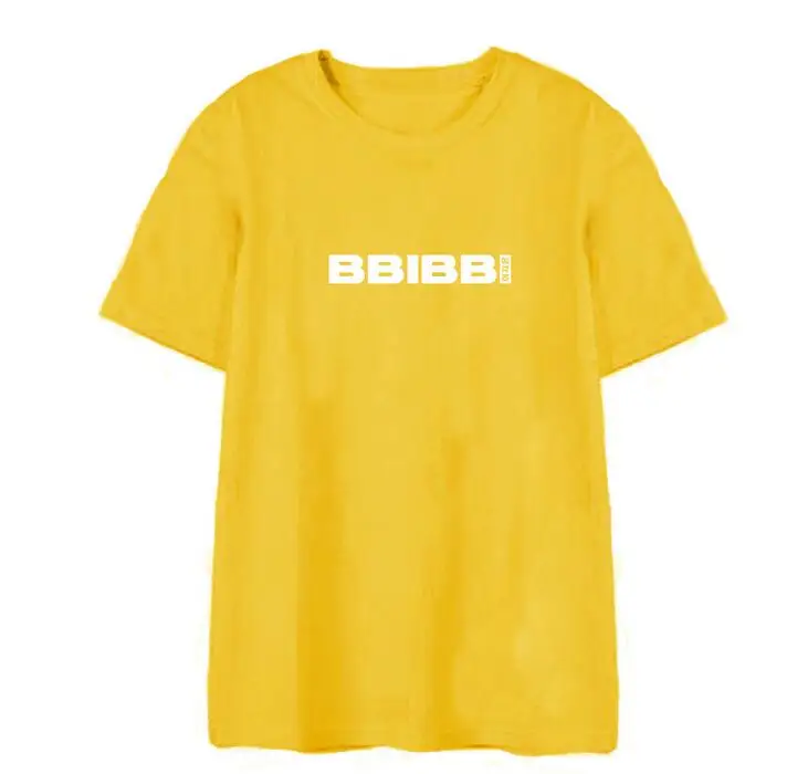 Футболка kpop iu с короткими рукавами и принтом bbibbi простая свободная футболка