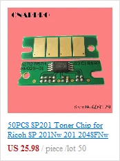 2 шт. SP201 SP200 чипованный картридж-тонер для Ricoh SP220 SP204SN SP213 SP 201 201Nw 204SFNw 204SN 204SF 213SNw 203SFN 200N 201SF