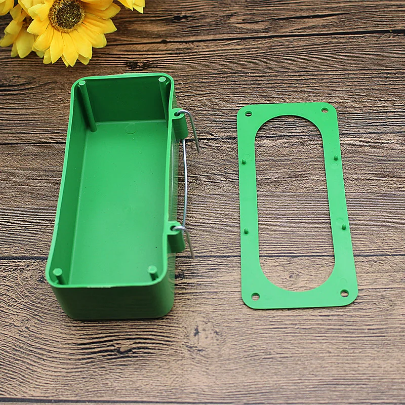 Hamsters Bird Feeder Plastic Manger Boxes Small Animals Poultry Cage Appliances Feeding Drinking Supplies Equipments | Дом и сад