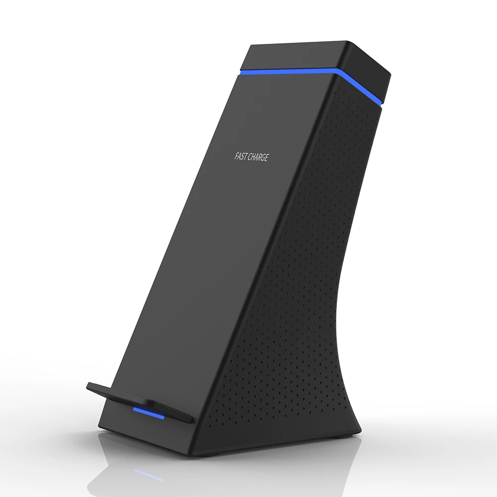 Bluetooth динамик с быстрой беспроводной зарядкой держатель подставка для телефона