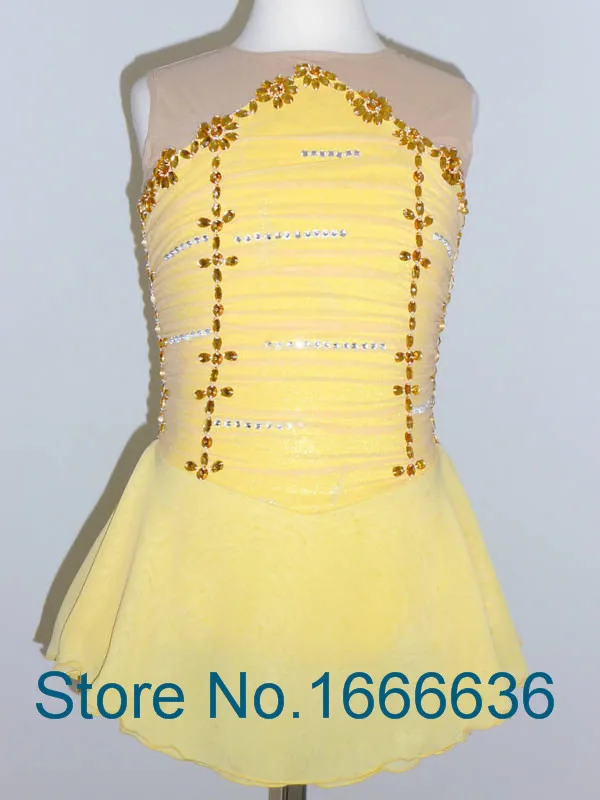 Лидер продаж женские платья для фигурного катания на коньках Элегантные Новые