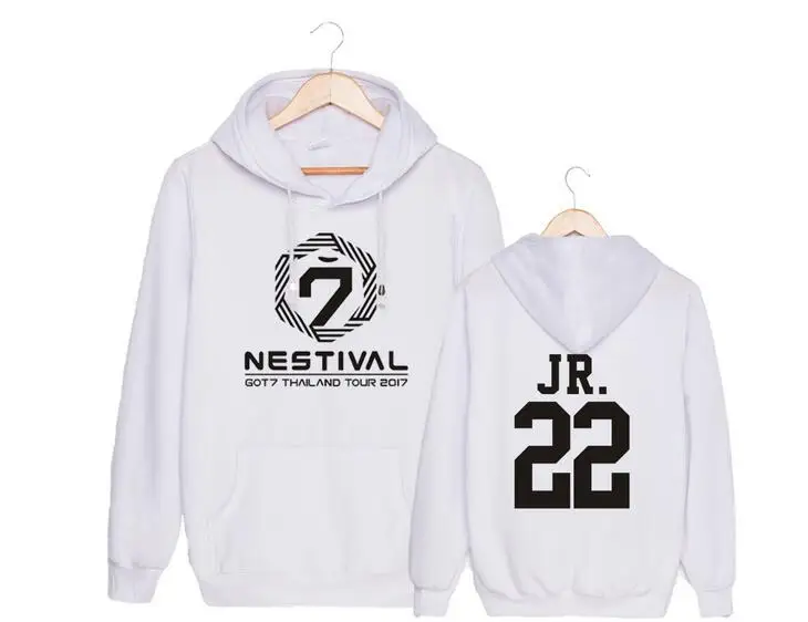Толстовка с капюшоном Got7 флисовая толстовка унисекс принтом|loose sweatshirt|hoodie kpopprint