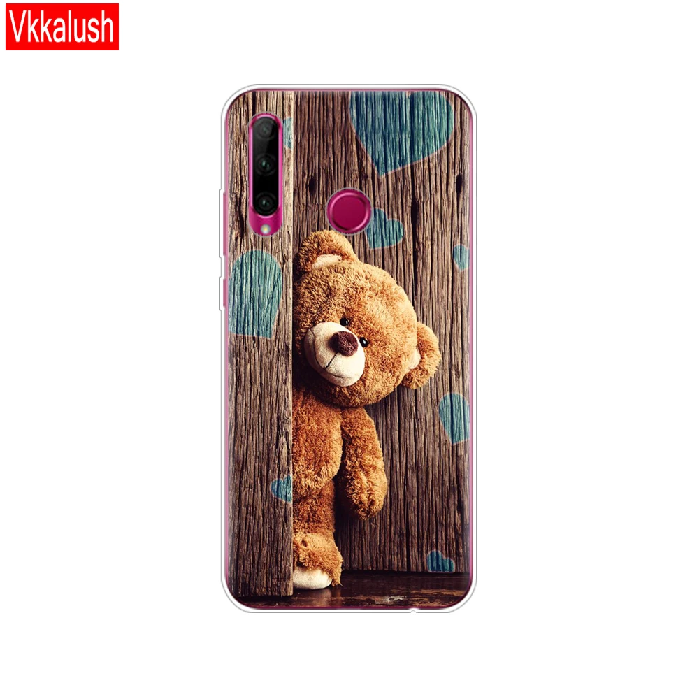80008 Honor 10i чехол Honor 10i HRY-LX1T чехол Силиконовый ТПУ задняя крышка чехол для телефона для huawei Honor 10i Honor10i 10 I 6,21 дюймов - Цвет: 80008