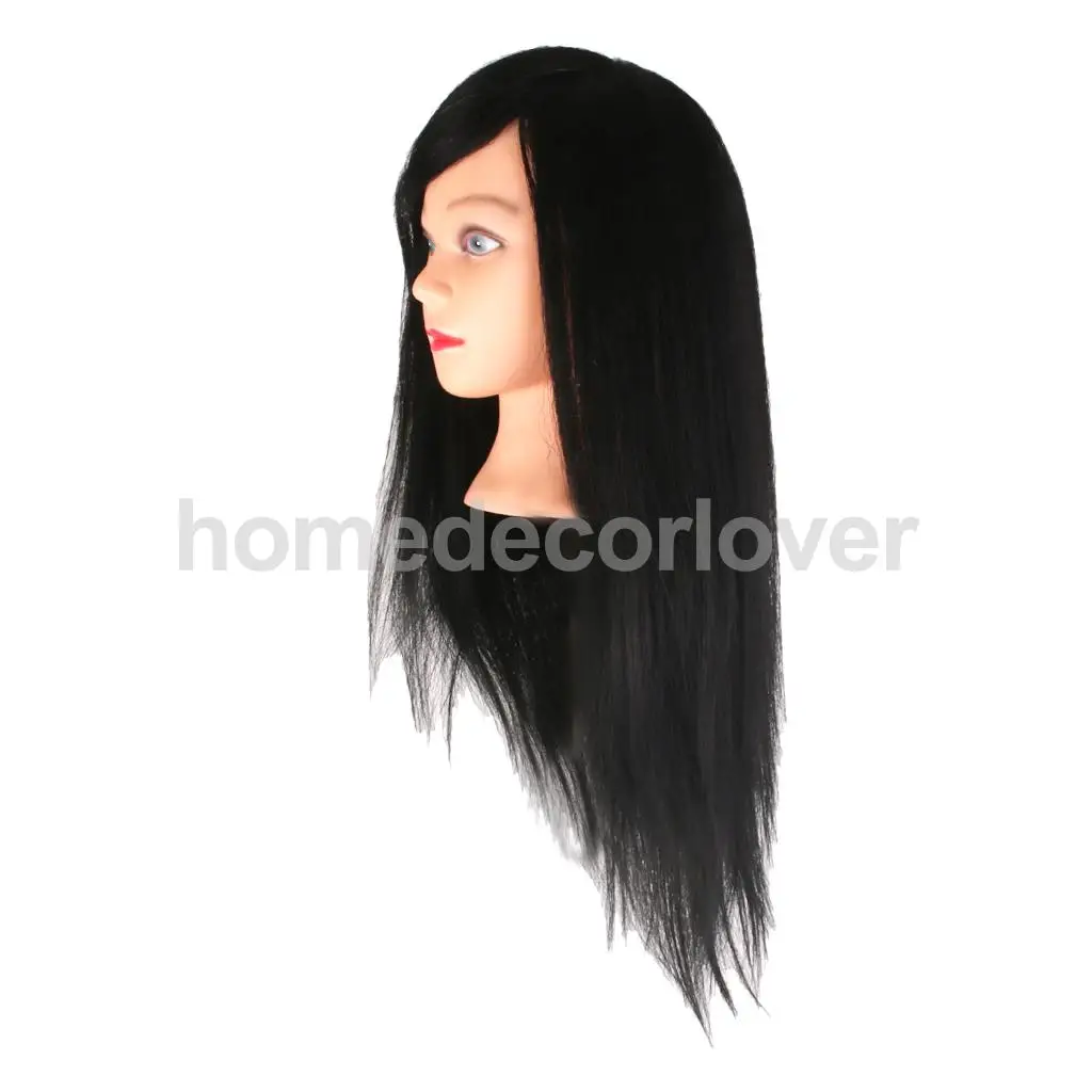 Парикмахерская косметология для укладки волос манекен модель головы черный 41