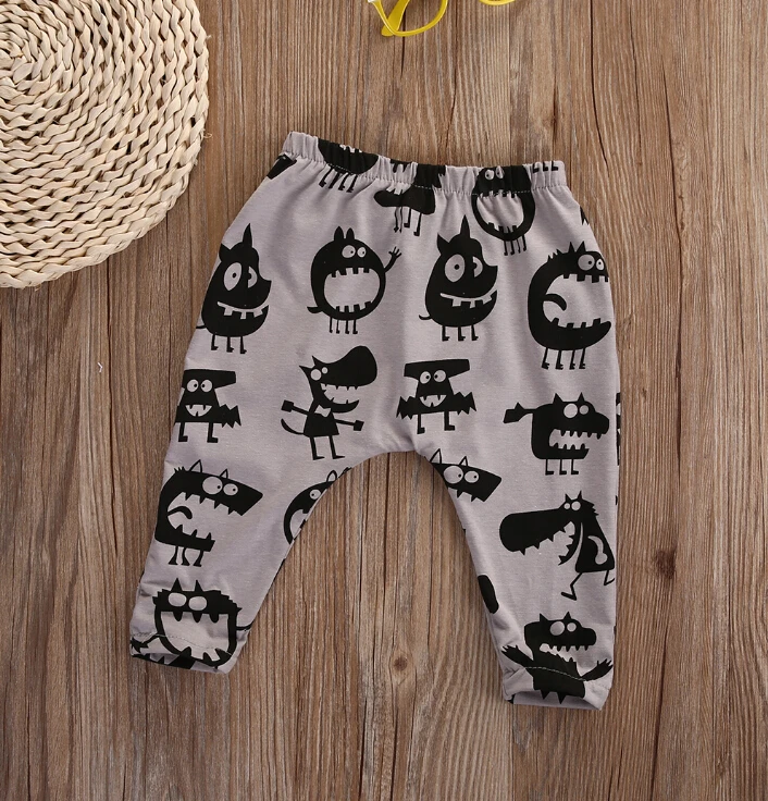 Детские шаровары для маленьких мальчиков и девочек длинные штаны леггинсы с