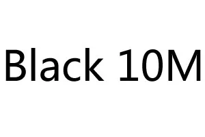 Black 10M Автомобильная Защитная крышка для края краш-двери Защита от царапин для Ford Focus 2 1 Fiesta Mondeo 4 Transit Fusion Kuga Ranger Mustang KA S-max - Цвет: Black 10M