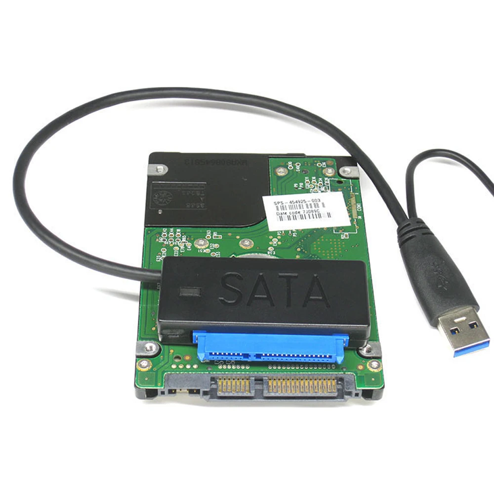 CHIPAL 5 Гбит/с USB 3 0 для 22Pin SATA кабель адаптер USB3.0 до 22 Pin конвертер с 2 Мощность