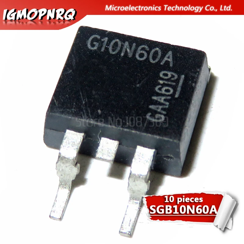 

10 шт. SGB10N60A TO-263 SGB10N60 TO263 G10N60A SMD