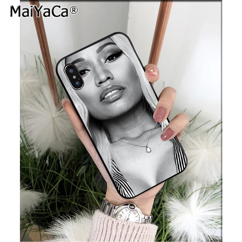 MaiYaCa сексуальный Звездный певец Nicki Minaj TPU мягкие Аксессуары для телефона чехол Apple