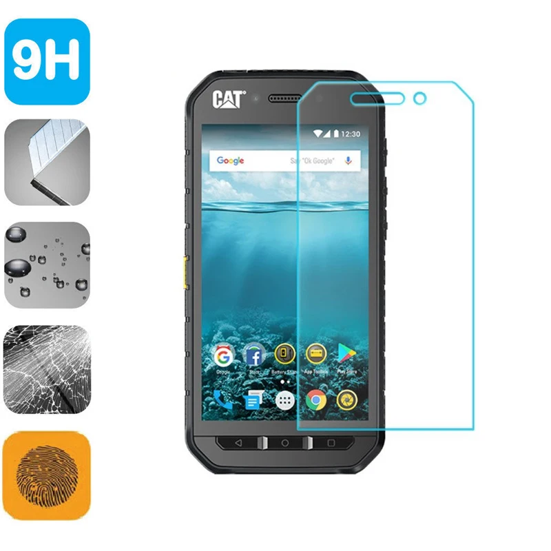 Закаленное стекло 9H для защиты ЖК-экрана, защитная пленка для CAT S41, аксессуары для защиты от царапин