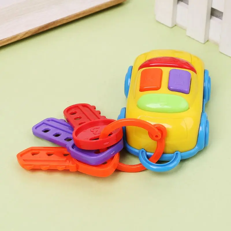 Автомобильный ключ музыкальные машины Обучающие Игрушки для раннего развития