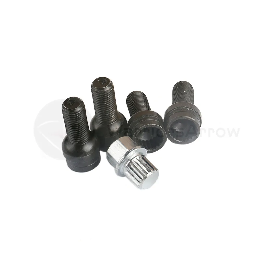 8D0601139F 009 для VW Golf Jetta Passat Audi A4 A6 A8 TT x5 набор противоугонных колес Болт блокировка
