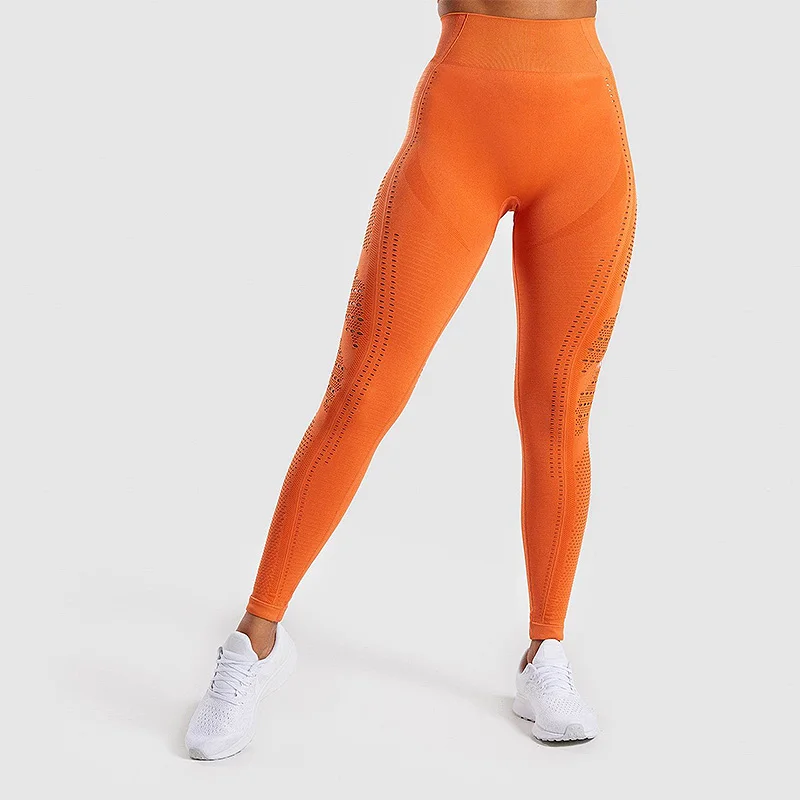 2019 фитнес трикотажные бесшовные лоскутное для женщин кальсоны йоги выдалбливают