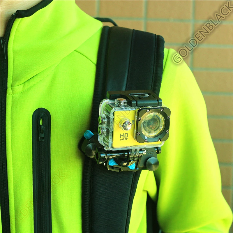 Универсальный Алюминиевый Пояс Hero5 Штатив Клип Адаптер для GoPro 4 4S 3 + 2 1 xiaomi yi sj4000 dslr