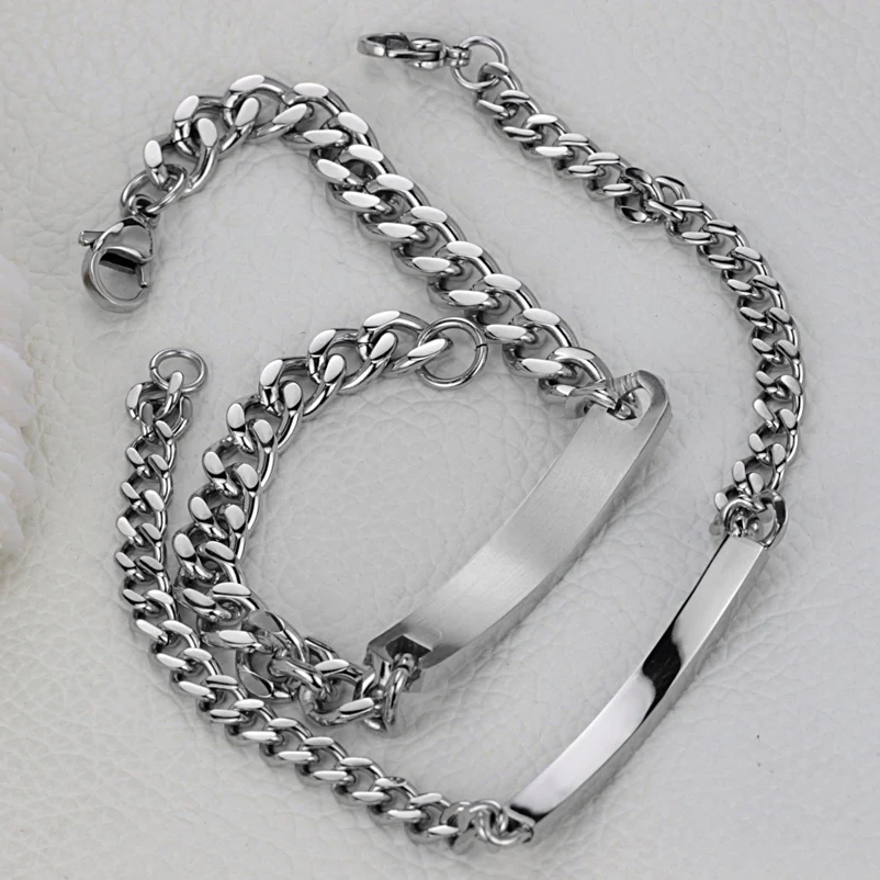 Top Quality 316L Stainless Steel Couple Link Chain Bracelet Never Fade Punk Style Hot sell GS604 | Украшения и аксессуары