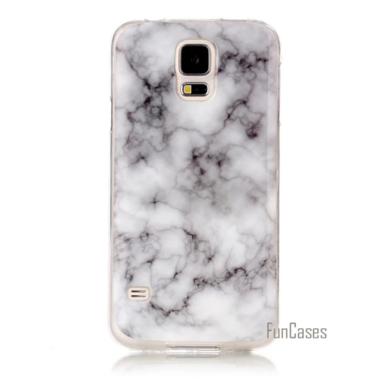 SM G900F G900H крышка Гранит Мрамор эффект мягкий силиконовый чехол для Samsung Galaxy S5 Neo ТПУ