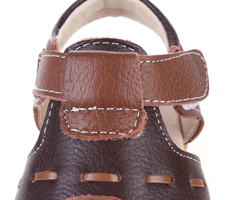 Сандалии для мальчиков Новинка 2017 года летняя стильная детская обувь