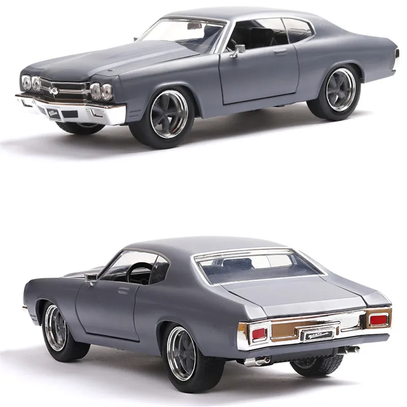 Модель машинки из сплава Fast and Furious Muscle Car масштаба 1:24 сборная игрушка для коллекции и декора подарок для мальчиков бесплатная доставка.