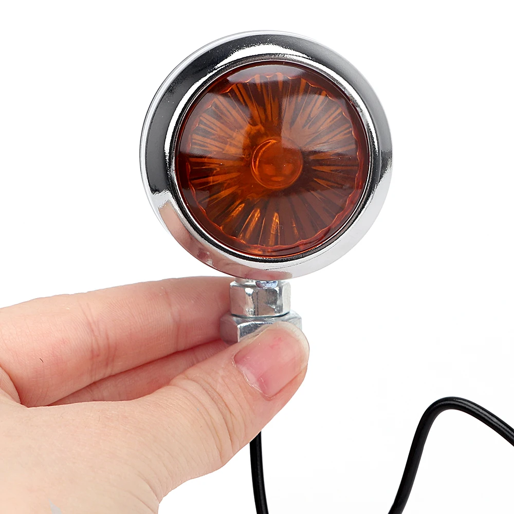 FORAUTO 2 шт. 10 Вт мотоцикл поворота светильник двигателя лампа скутер указателями