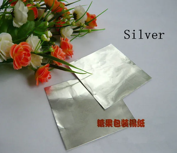 8 см * разноцветная цветная обертка из алюминиевой фольги печатная Оловянная