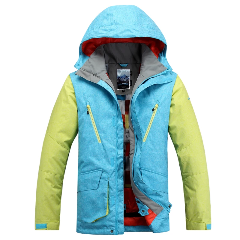 Мужская лыжная куртка зимняя одежда для улицы парка сноуборда и верховой езды