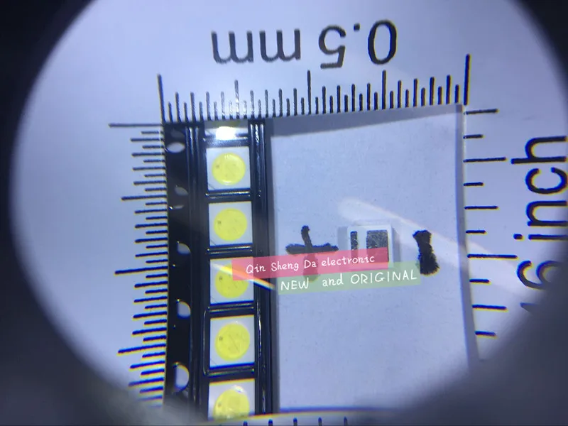 50 шт./лот 3030 6 в SMD светодиодные Бусины 1 Вт Холодный белый 70 лм 3 0 мА для подсветки