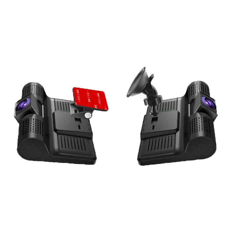 Отлично! Автомобильный видеорегистратор с 3 объективами камера 4 0 &quotFull HD 1080P