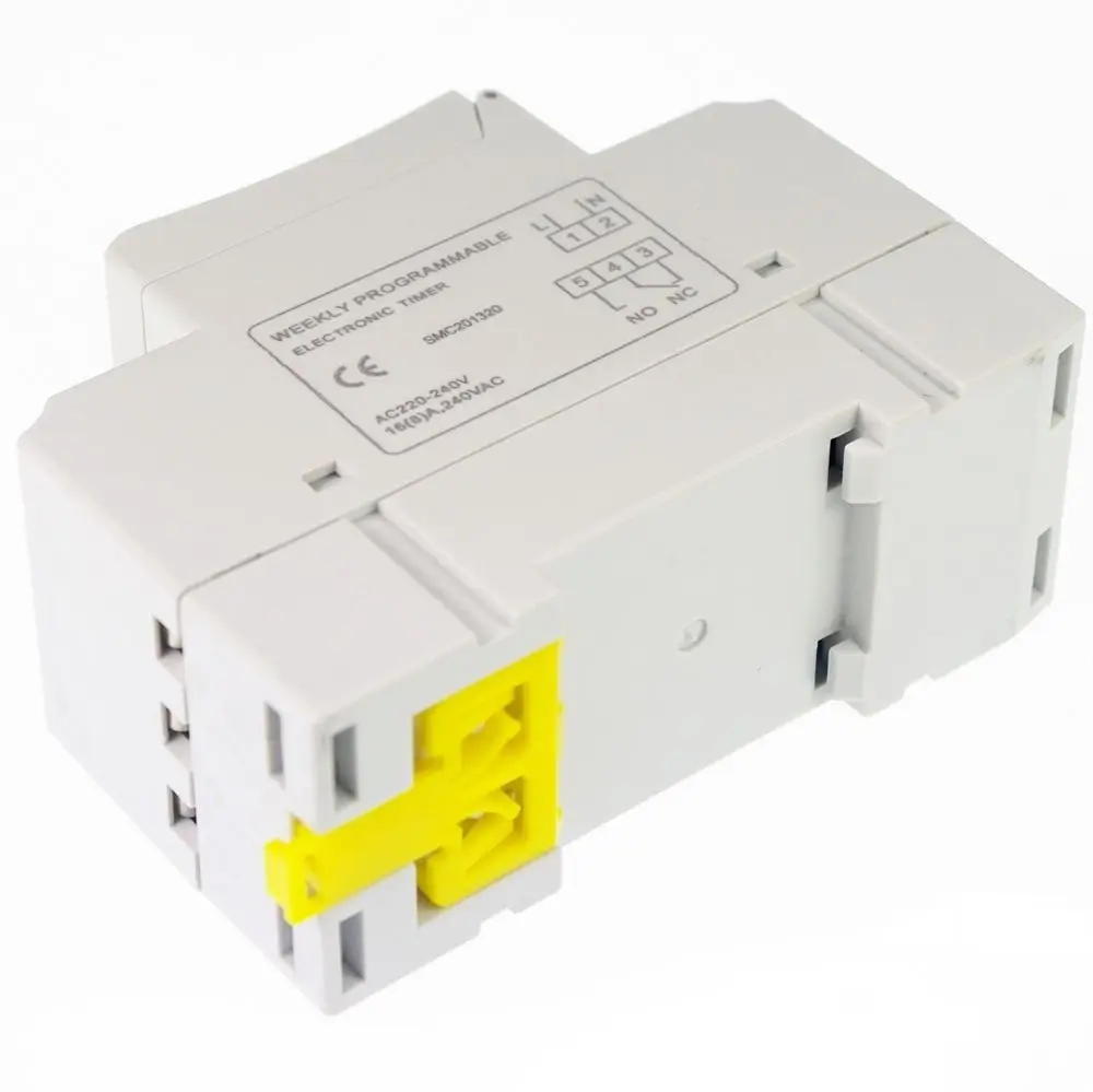 Программируемый таймер с цифровым ЖК-дисплеем 24 В постоянного тока 16 А релейный