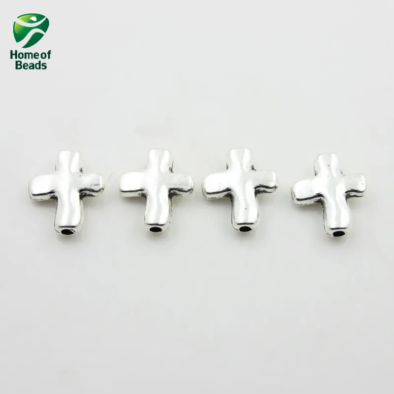 Новинка 2020, модные аксессуары для изготовления ювелирных изделий в античном стиле серебряного цвета, 13x12 мм (50 шт./лот) ZA1052