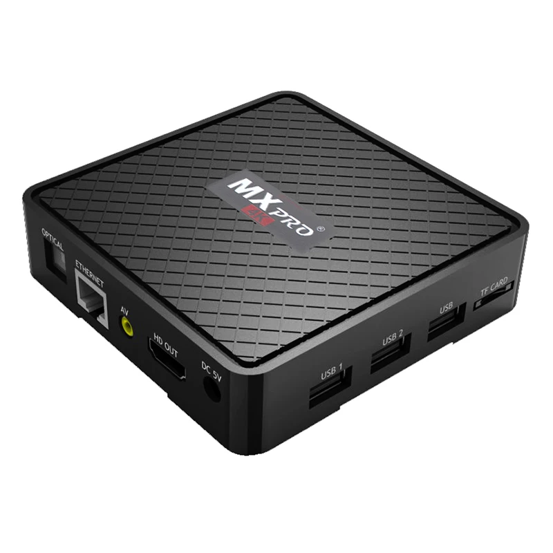 VHXSIN MX box Android 7 0 четырехъядерный ТВ бокс allwinner h3 1 Гб RAM 8 ГБ Flash 4K|ТВ-приставки и