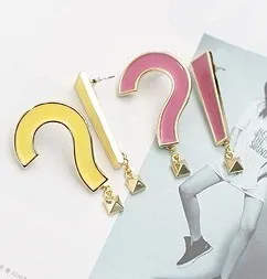 2021 новые европейские и американские модные большие Асимметричные двухцветные